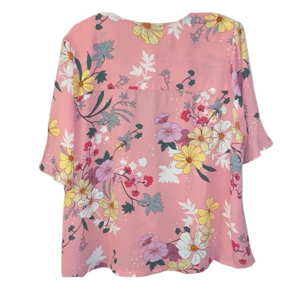 NWT Sanctuary blouse size 1X floral print - Picture 2 of 4